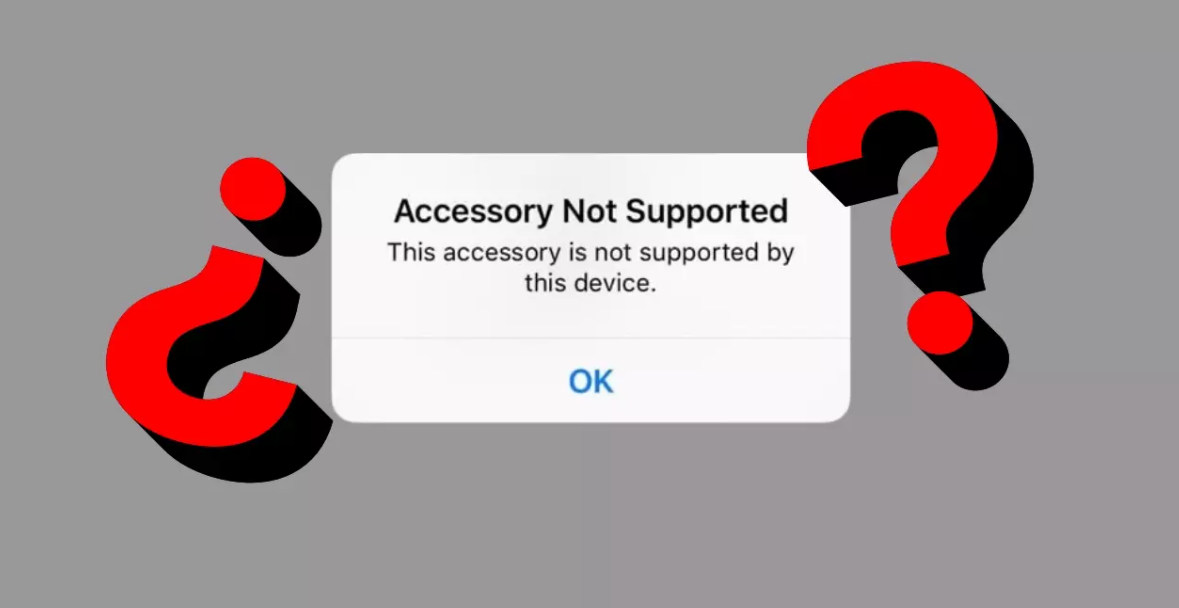 Accessory not supported