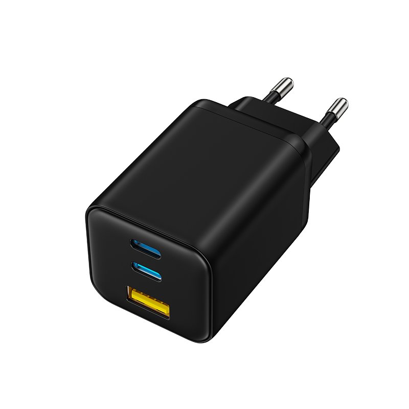 65w gan smart multi port charger | supports pd+qc3.0 fast charging