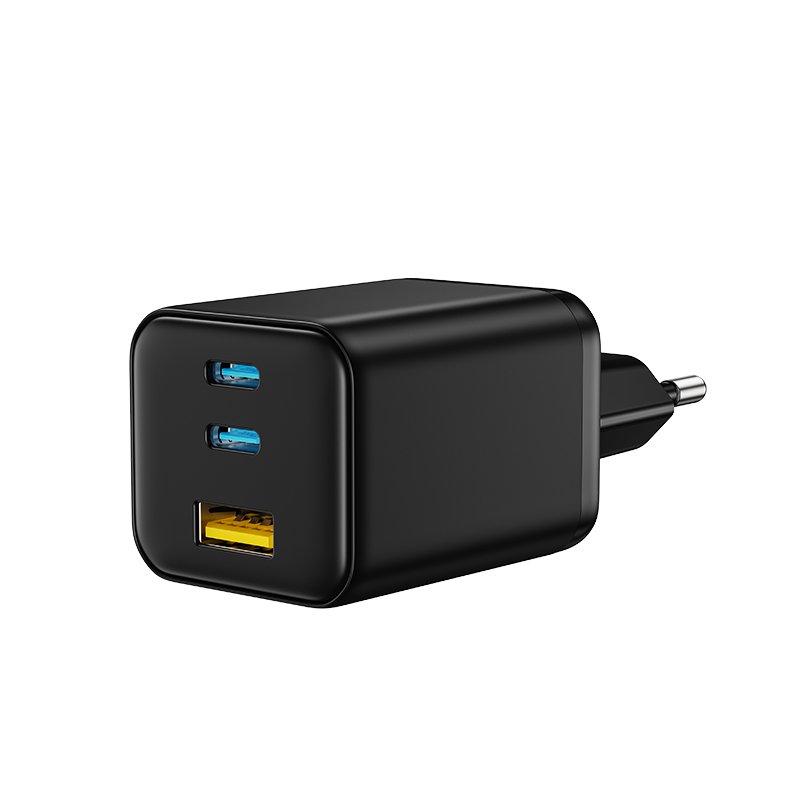 65w gan smart multi port charger | supports pd+qc3.0 fast charging