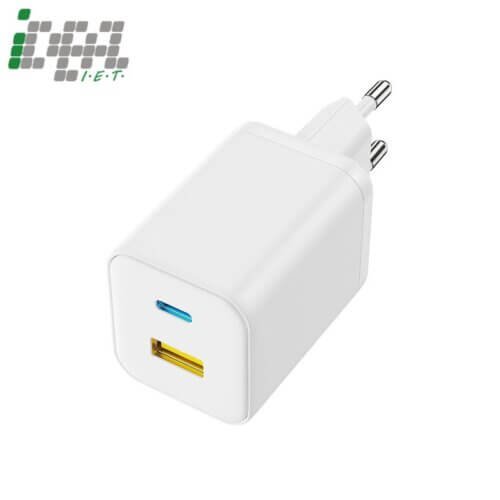 65w gan 1c+1a charger