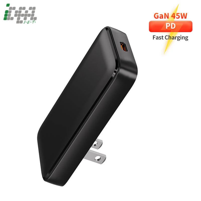 ultra slim 45w gan usb c charger